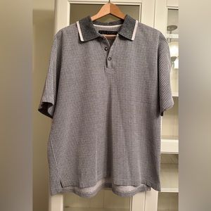 RIBBED GOLF SHIRT